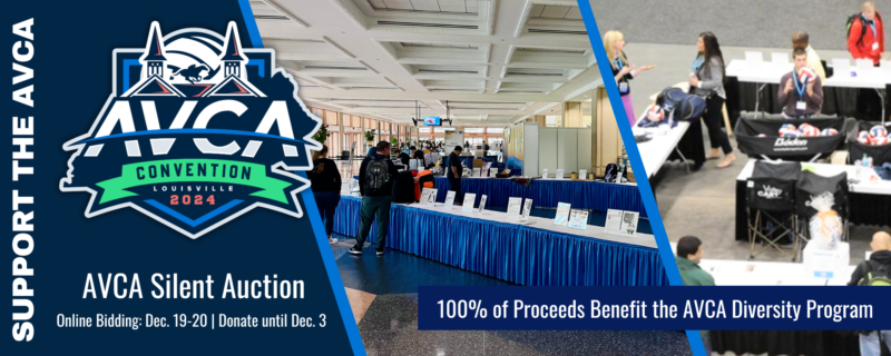 2024 AVCA Silent Auction Web Banner